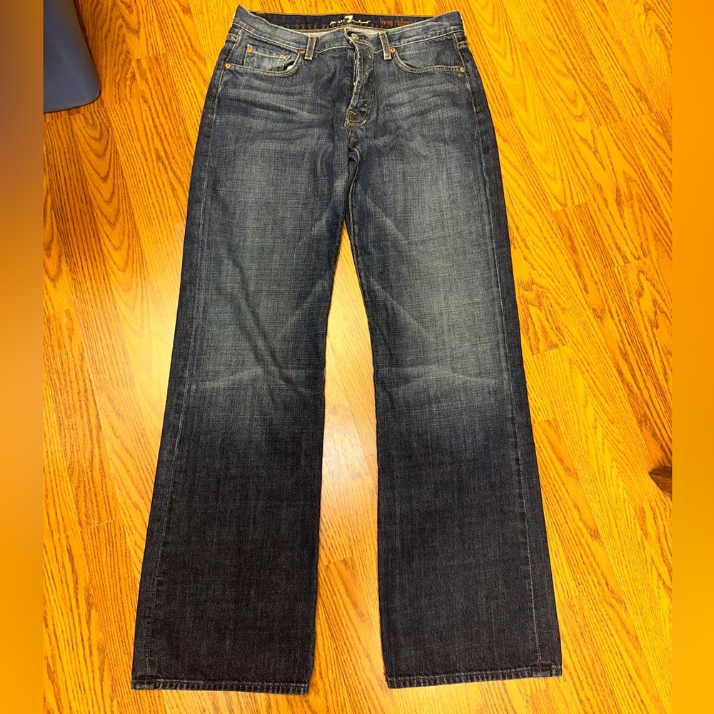 7 for All Mankind Size 34 Long Relaxed